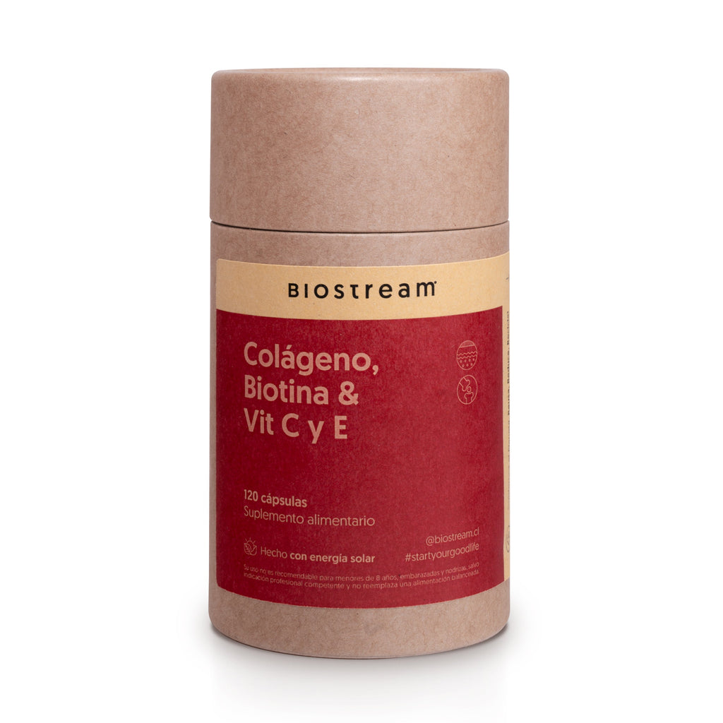 Colágeno Hidrolizado, Biotina & Vitamina C y E 120 Cápsulas | Casa Ikigai