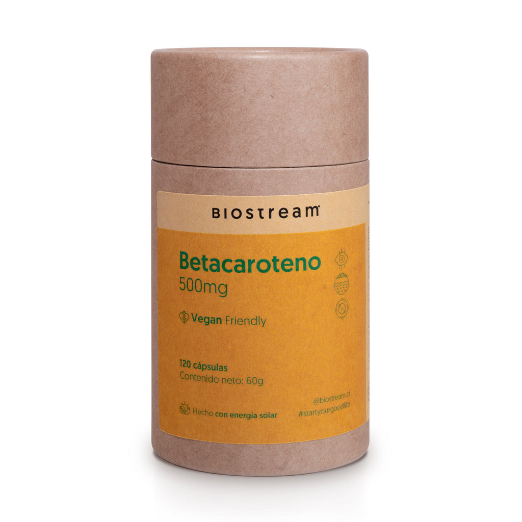 Betacaroteno 500mg 120 Cápsulas Vegano | Casa Ikigai