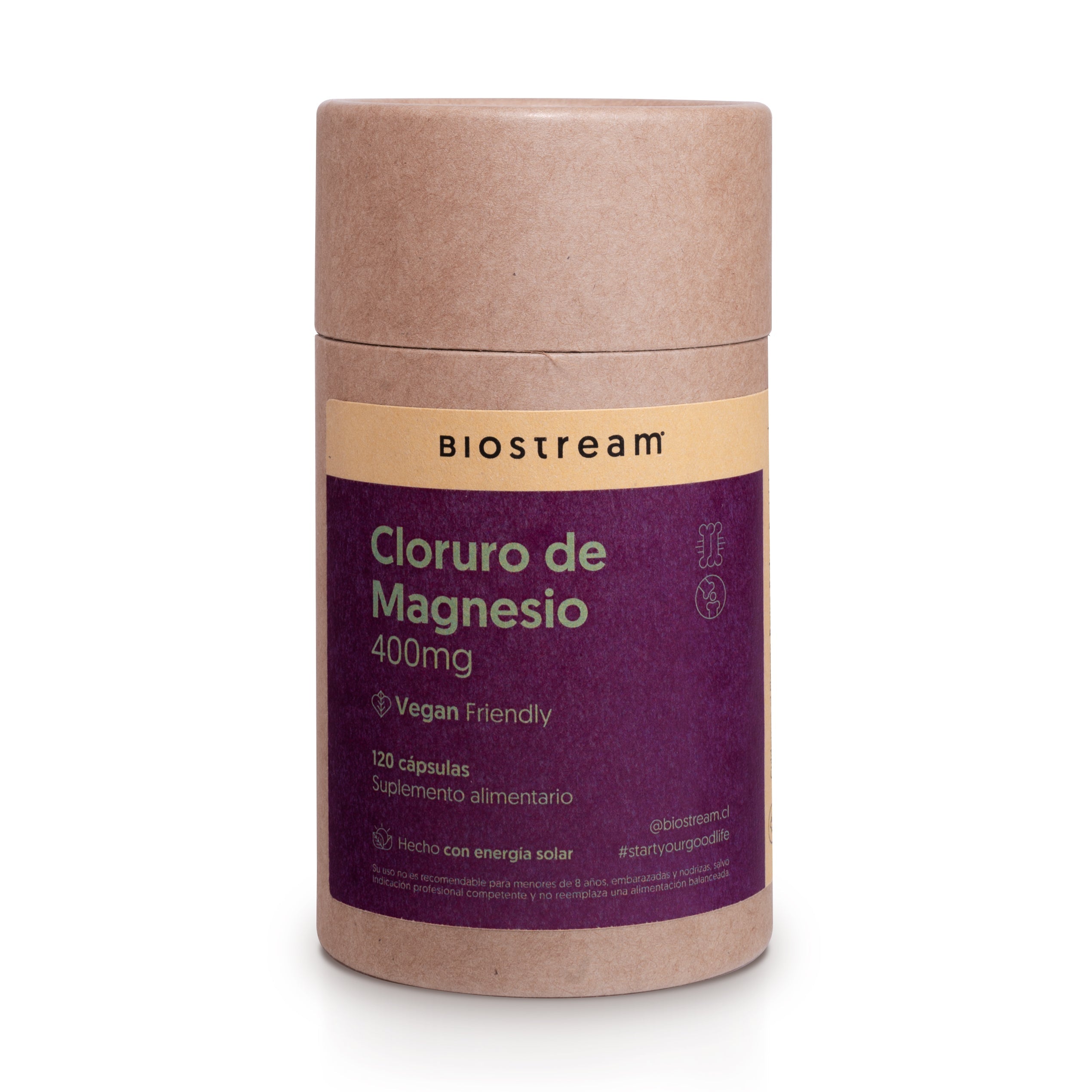 Cloruro de Magnesio 400mg 120 Cápsulas Vegano | Casa Ikigai