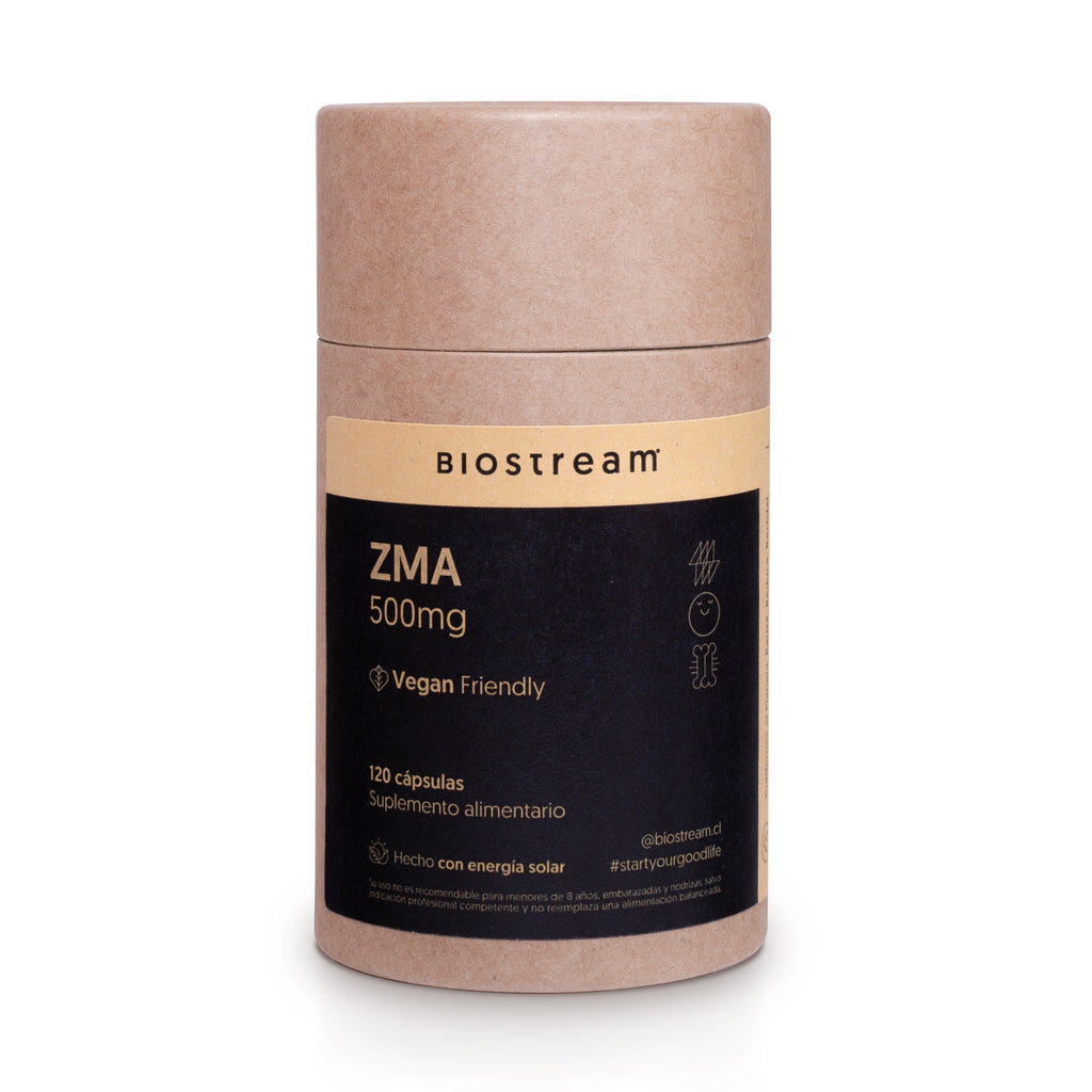 ZMA 500mg (Zinc, Magnesio, Vitamina B6) 120 Cápsulas Vegano | Casa Ikigai