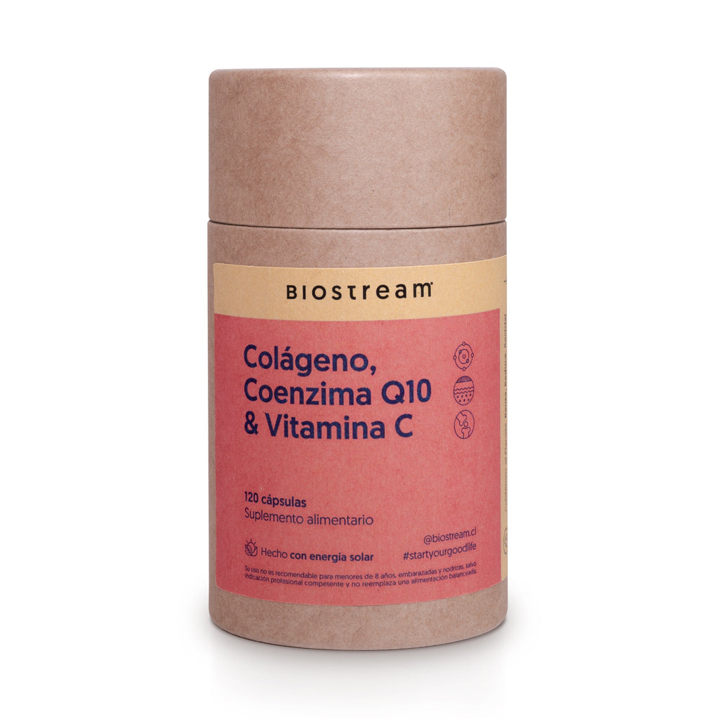 Colágeno Hidrolizado, Coenzima Q10 & Vitamina C 120 Cápsulas | Casa Ikigai