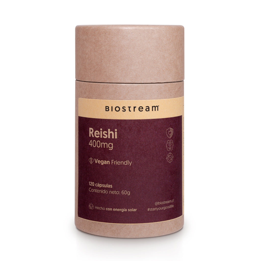 Hongo Reishi 400mg 120 Capsulas Vegano | Casa Ikigai