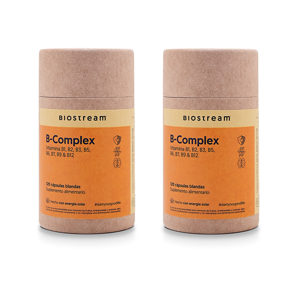 B-Complex 120 Cápsulas - Vitamina B1, B2, B3, B5, B6, B7, B9 & B12 - Vegano — detalle | Casa Ikigai