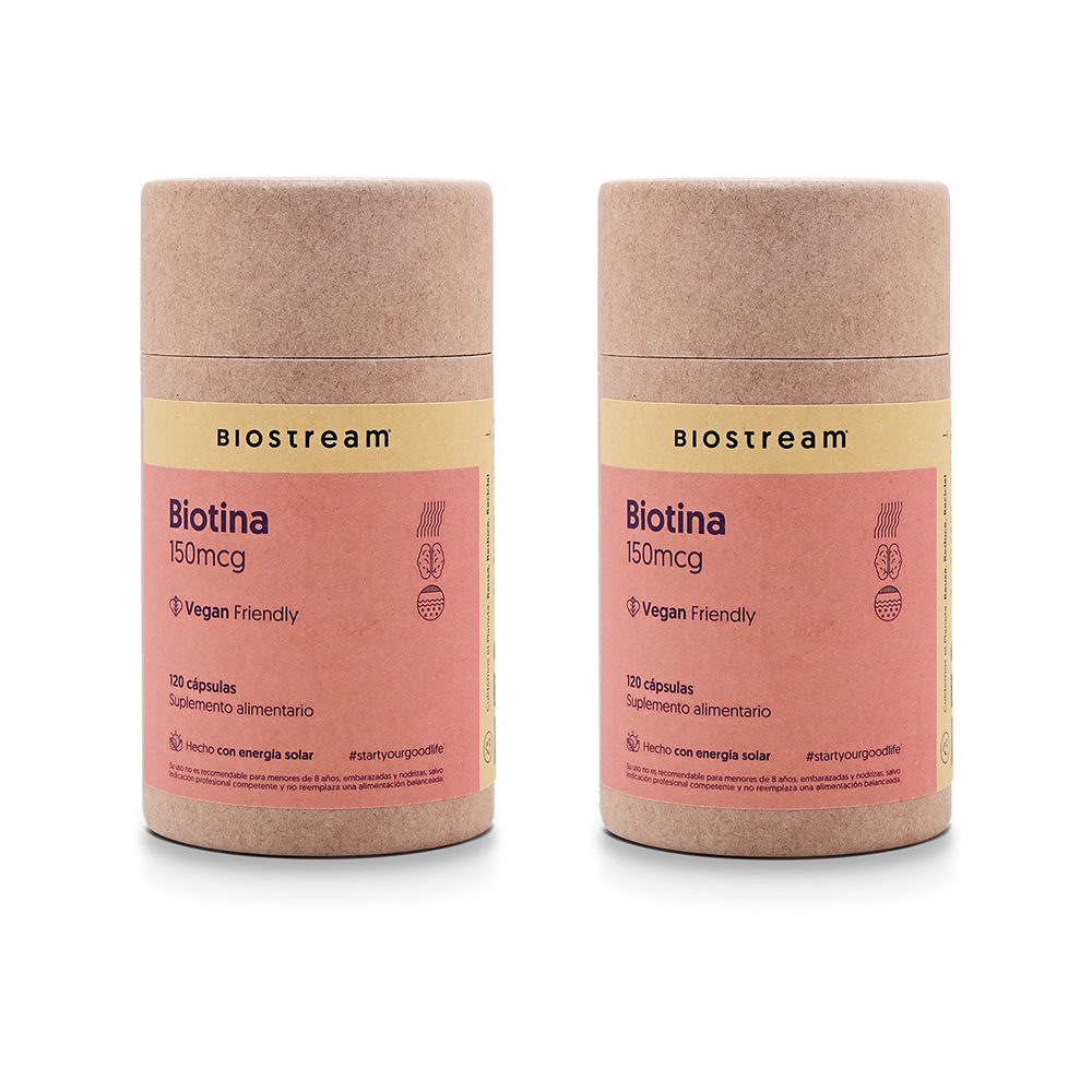 Biotina 150mcg 120 Cápsulas Vegana — detalle | Casa Ikigai