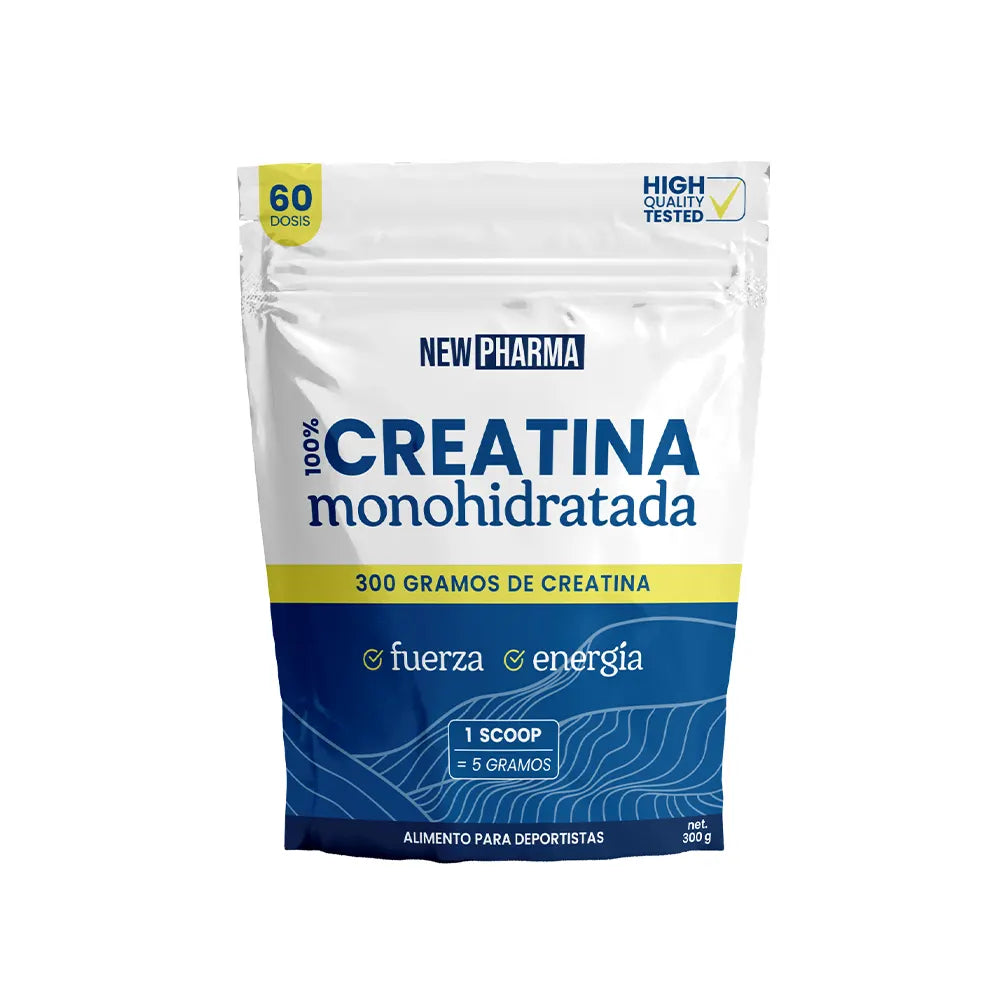 Creatina monohidratada 300 gramos - NewPharma