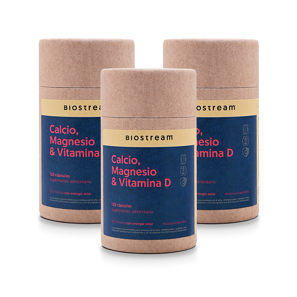 Calcio, Magnesio & Vitamina D 120 Cápsulas — detalle | Casa Ikigai