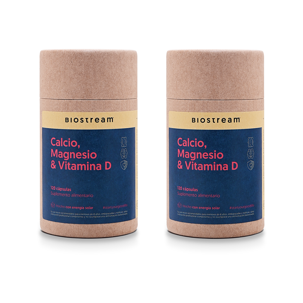 Calcio, Magnesio & Vitamina D 120 Cápsulas — detalle | Casa Ikigai