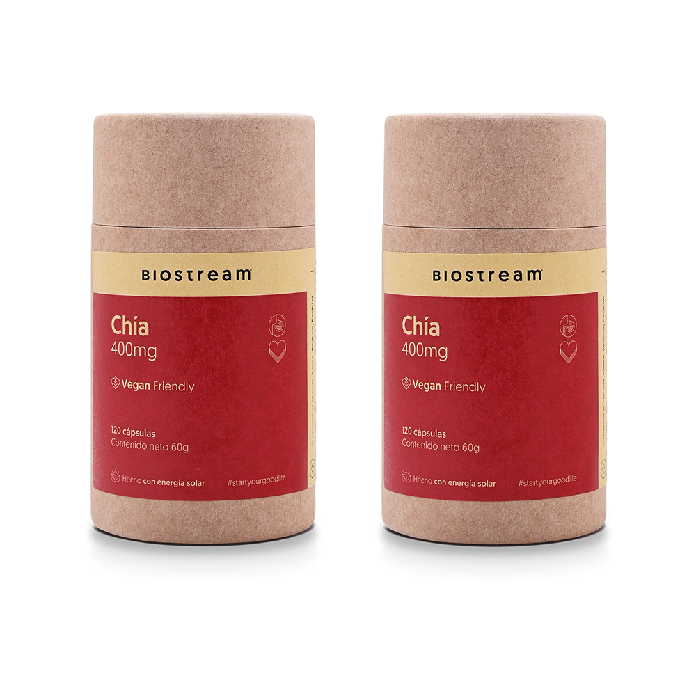 Chía 400mg 120 Cápsulas Vegano — detalle | Casa Ikigai