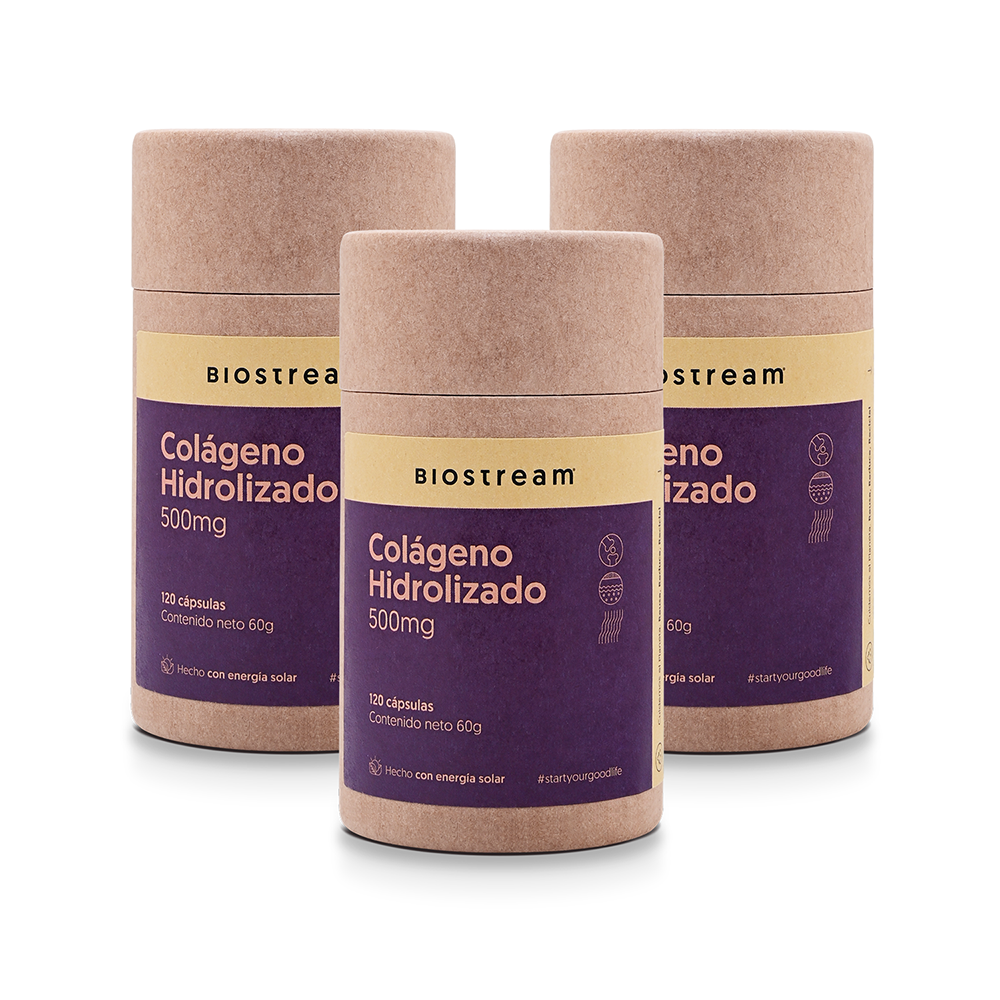 Colágeno Hidrolizado 500mg 120 Cápsulas — detalle | Casa Ikigai