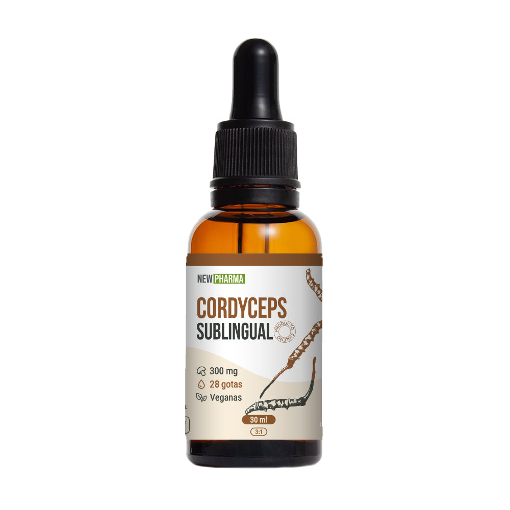 Cordyceps Sublingual - NewPharma | Energía y Rendimiento Físico