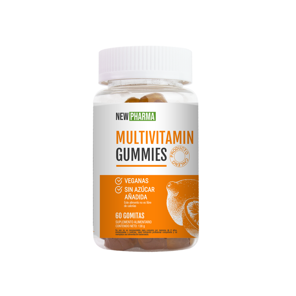 Multivitamin Gummies - NEWPHARMA Gomitas Multivitamínicas x 60