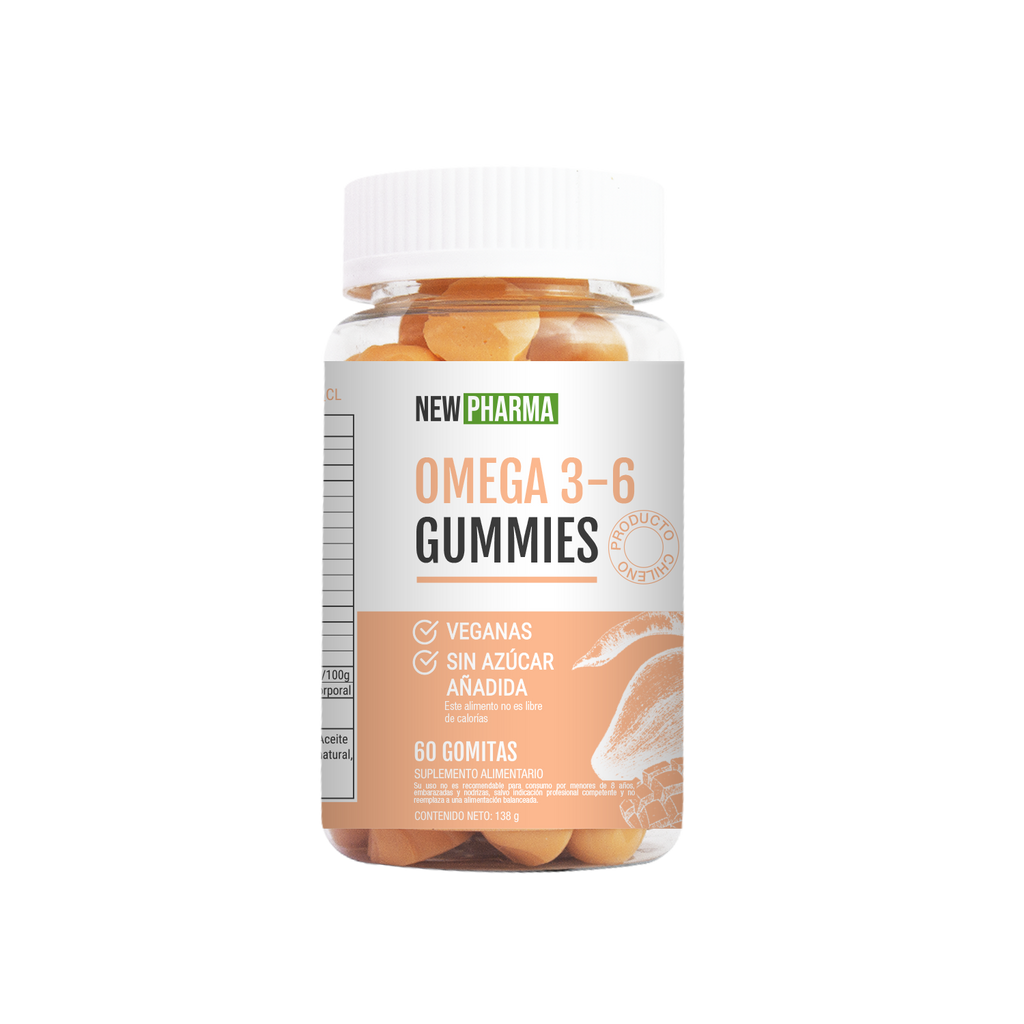 Omega 3-6-9 Gummies - Gomitas de Aceite de Linaza x 60u