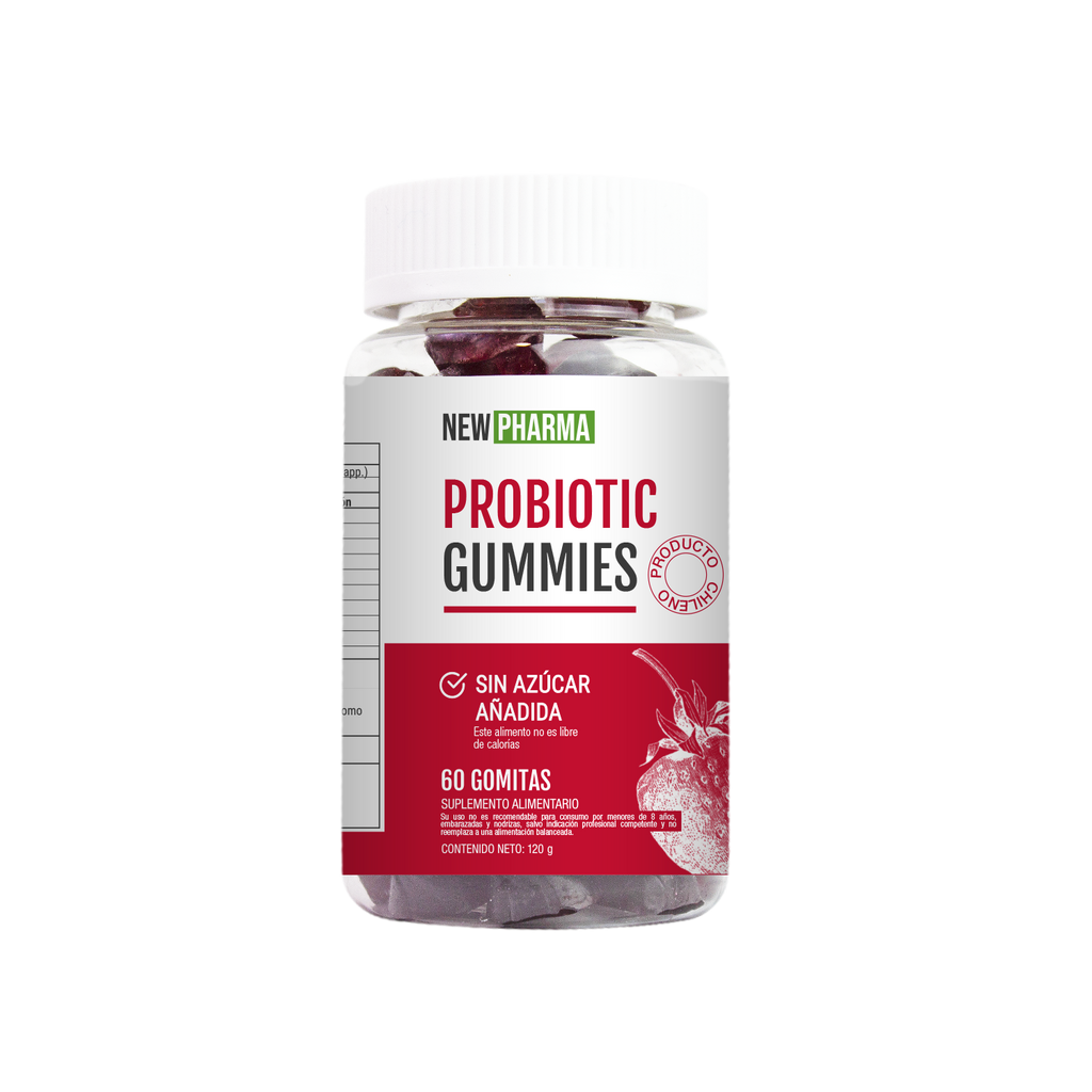 Probiotic Gummies - Gomitas Probióticas x 60