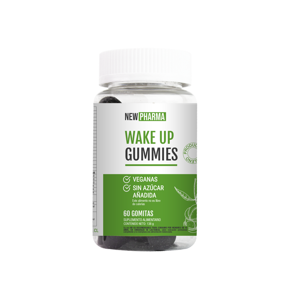 Wake Up Gummies - Gomitas Energizantes x 60