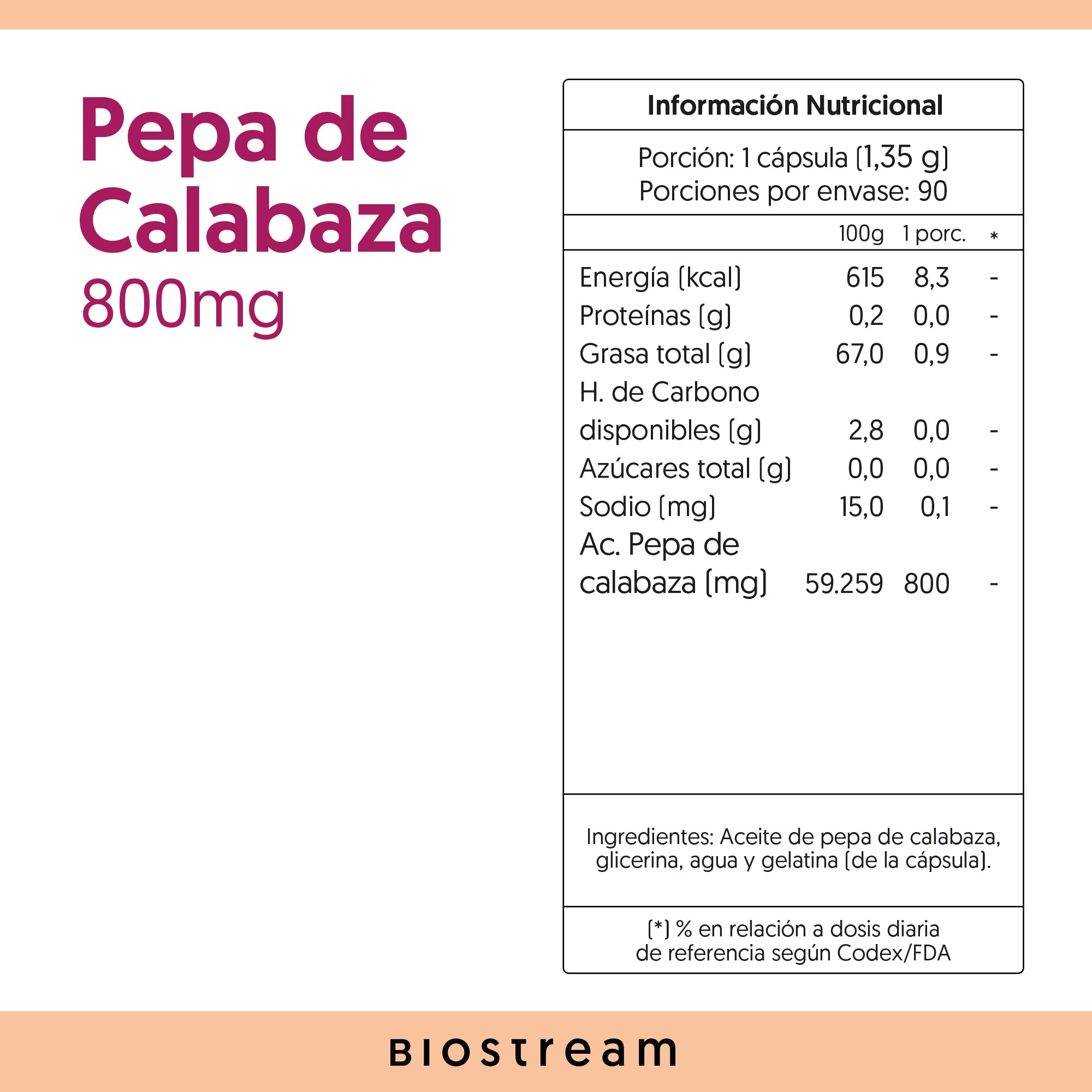 Pepa de Calabaza — detalle | Casa Ikigai