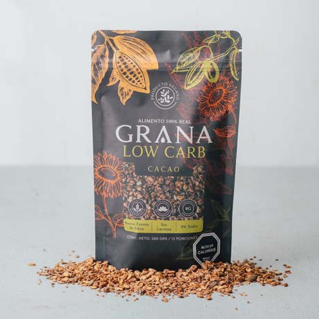 GRANA Granola Low Carb Cacao - preparación