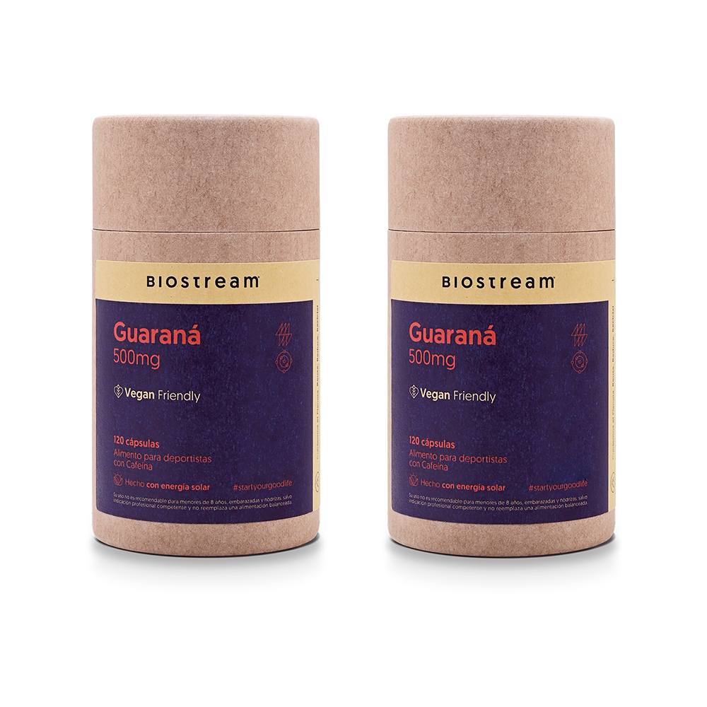 Guaraná 500mg 120 Cápsulas Vegano — detalle | Casa Ikigai