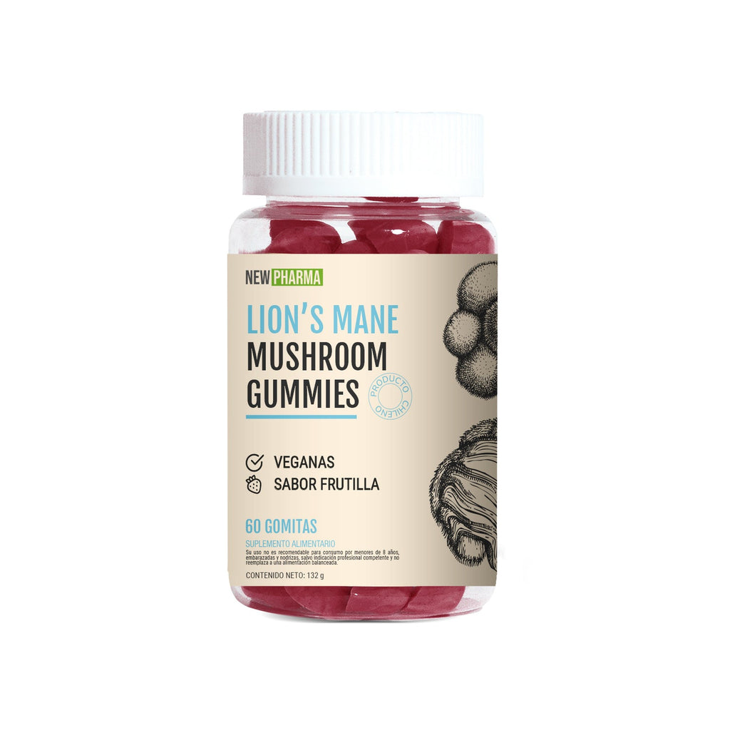 Melena de León 60 gomitas - NewPharma | Casa Ikigai