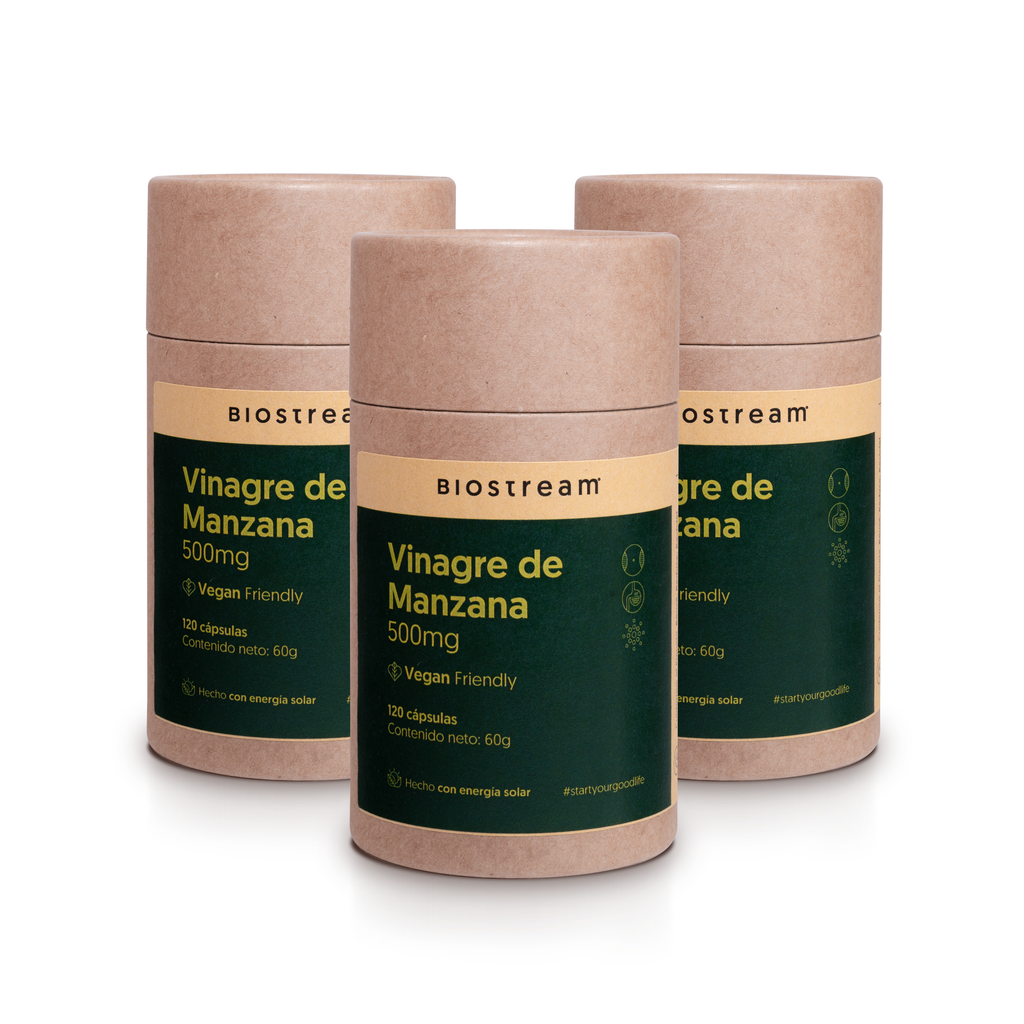 Vinagre de Manzana 500mg 120 Cápsulas Vegano — detalle | Casa Ikigai