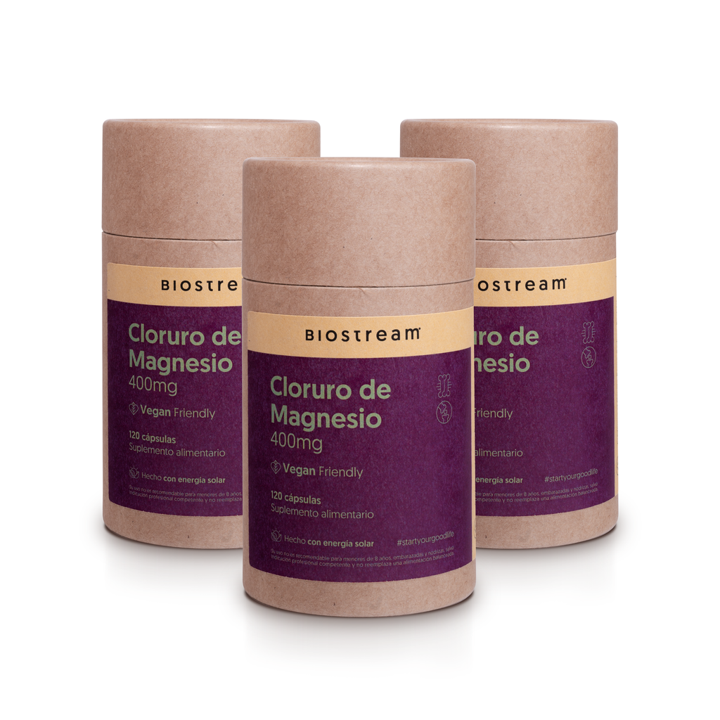 Cloruro de Magnesio 400mg 120 Cápsulas Vegano — detalle | Casa Ikigai
