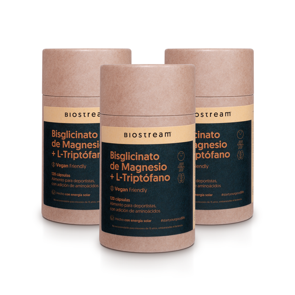 Bisglicinato de Magnesio + L-triptófano 120 Cápsulas Vegano — detalle | Casa Ikigai