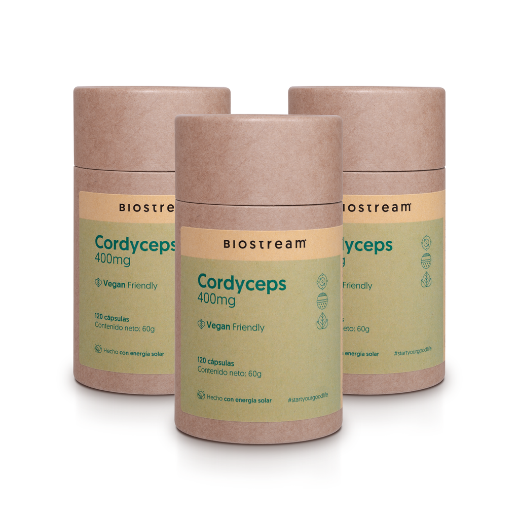 Hongo Cordyceps 400mg 120 Capsulas Vegano — detalle | Casa Ikigai