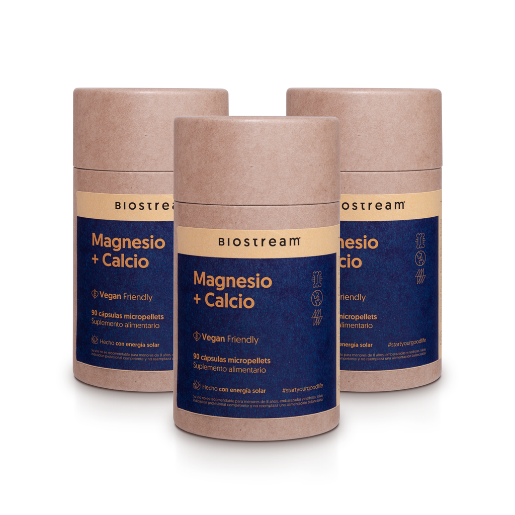 Magnesio + Calcio 500mg 120 Cápsulas Vegano — detalle | Casa Ikigai