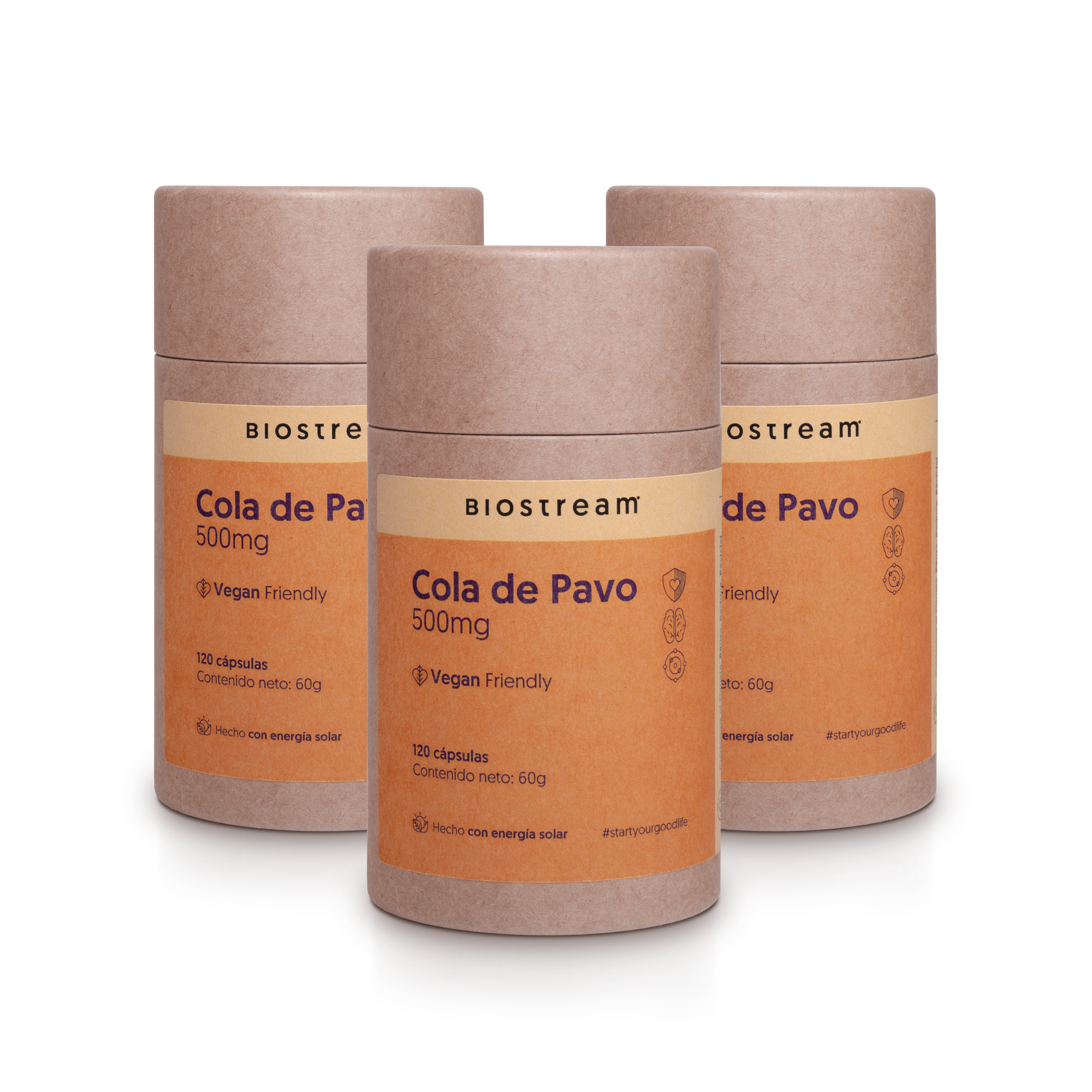 Hongo Cola de Pavo 500mg 120 Cápsulas Vegano — detalle | Casa Ikigai