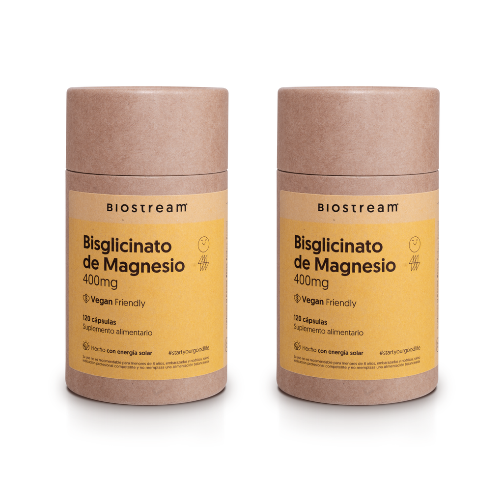 Bisglicinato de Magnesio 400mg 120 Capsulas Vegano — detalle | Casa Ikigai