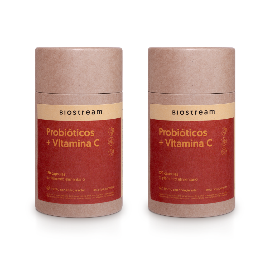 Probióticos + Vitamina C 120 Capsulas — detalle | Casa Ikigai