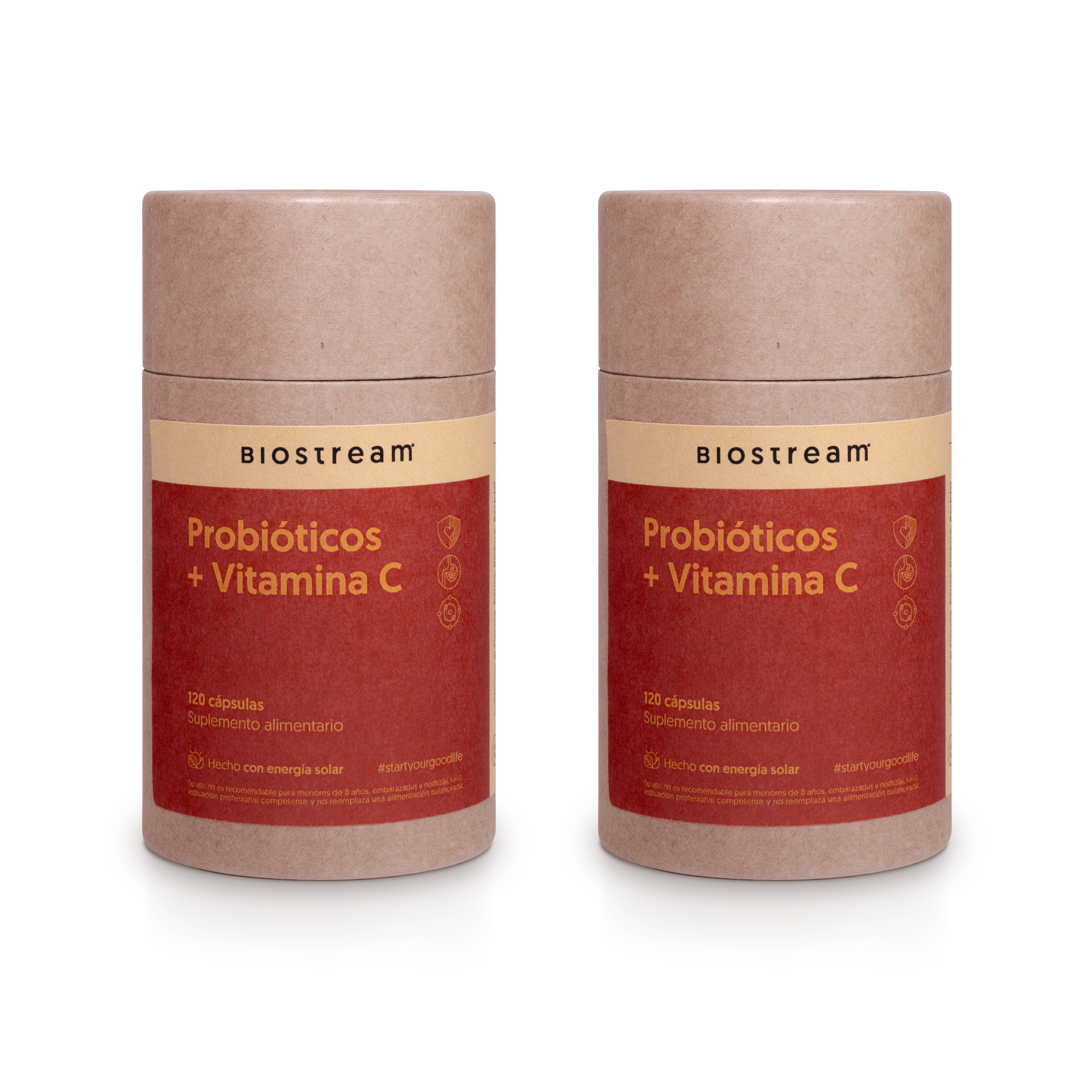 Probióticos + Vitamina C 120 Capsulas — detalle | Casa Ikigai