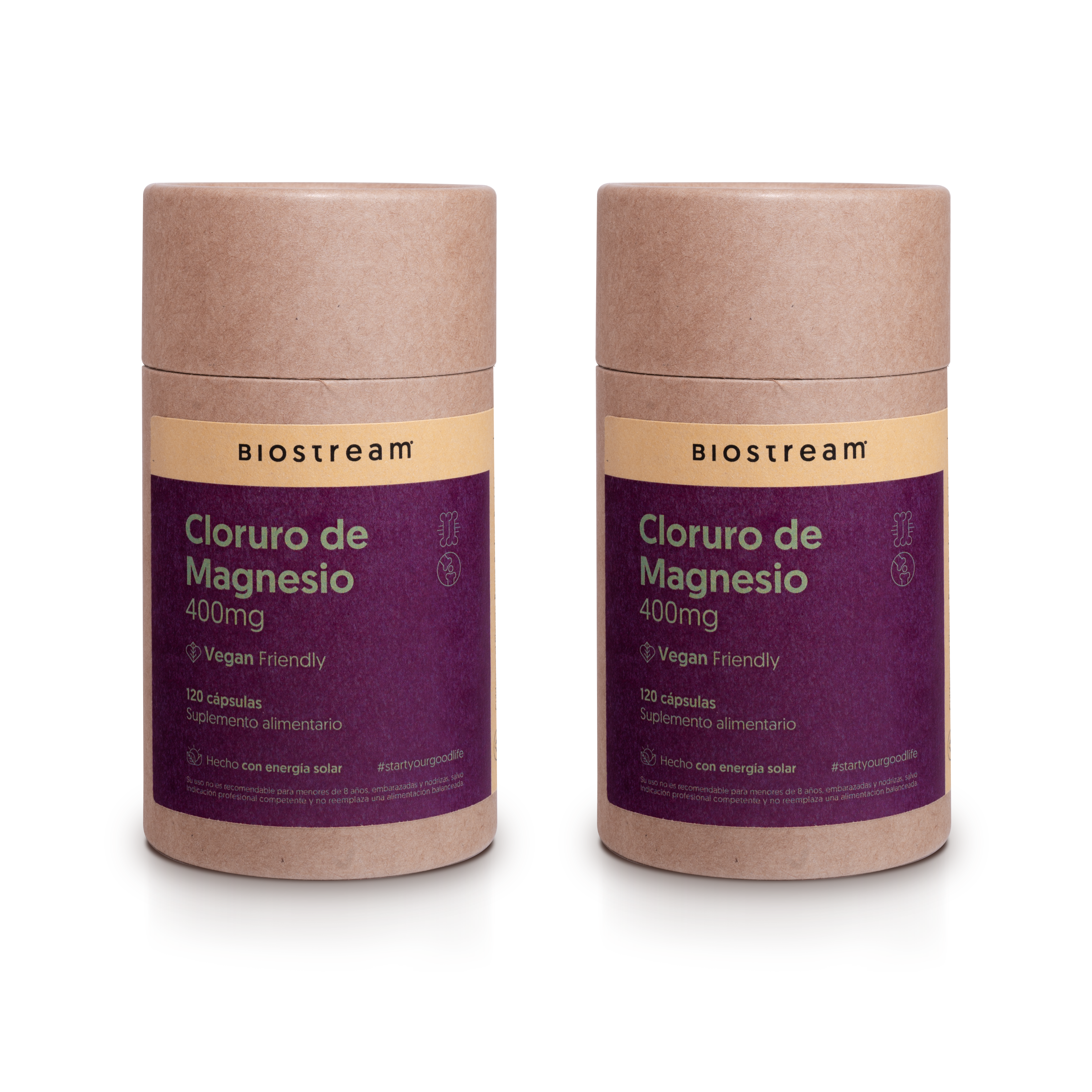 Cloruro de Magnesio 400mg 120 Cápsulas Vegano — detalle | Casa Ikigai