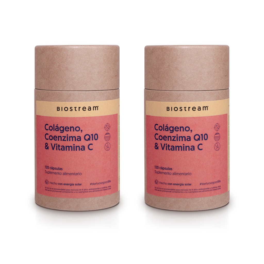 Colágeno Hidrolizado, Coenzima Q10 & Vitamina C 120 Cápsulas — detalle | Casa Ikigai