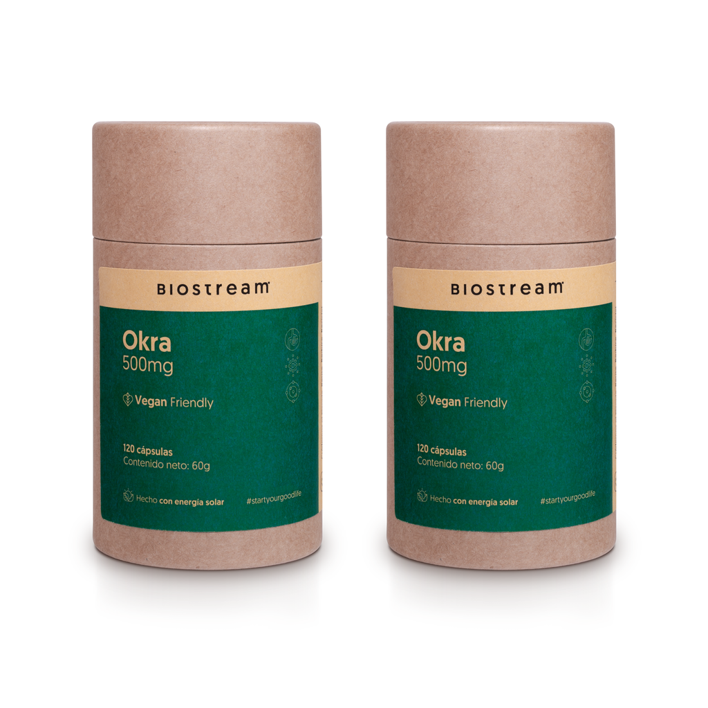 Okra 500mg 120 Cápsulas Vegano — detalle | Casa Ikigai