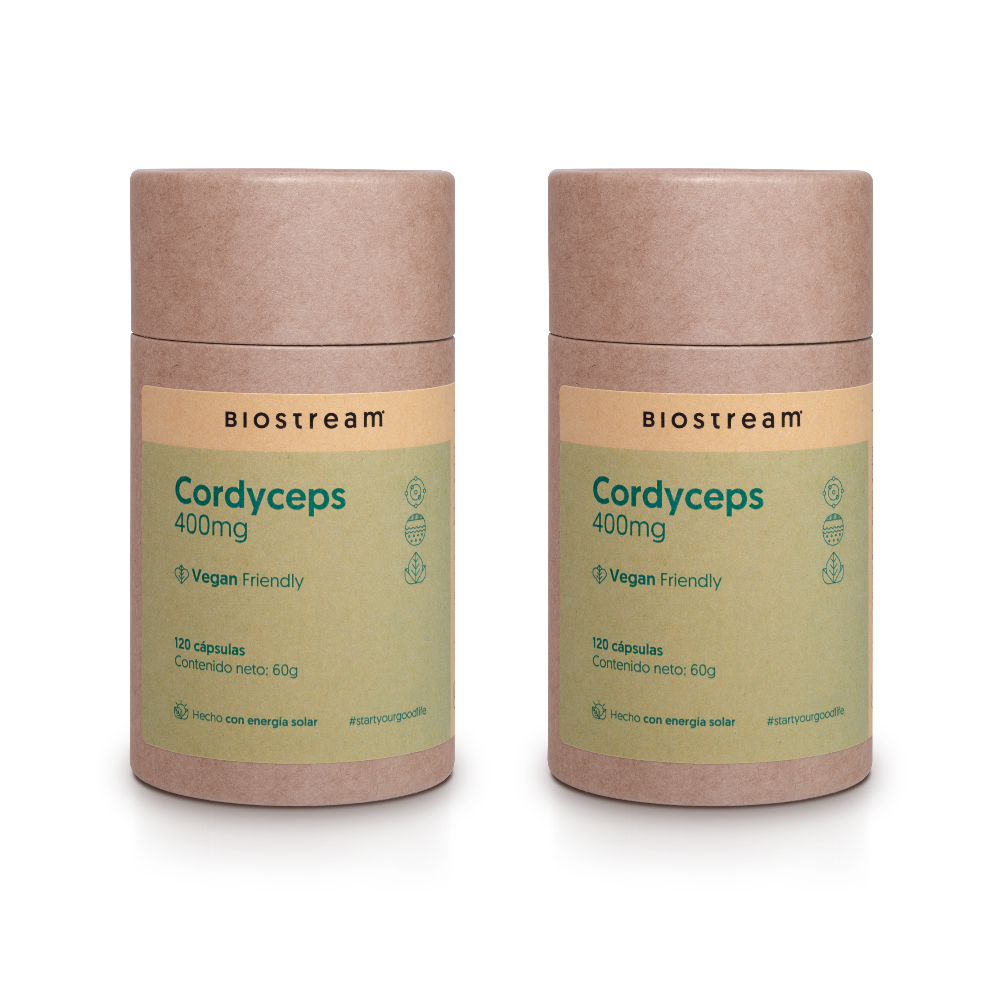 Hongo Cordyceps 400mg 120 Capsulas Vegano — detalle | Casa Ikigai