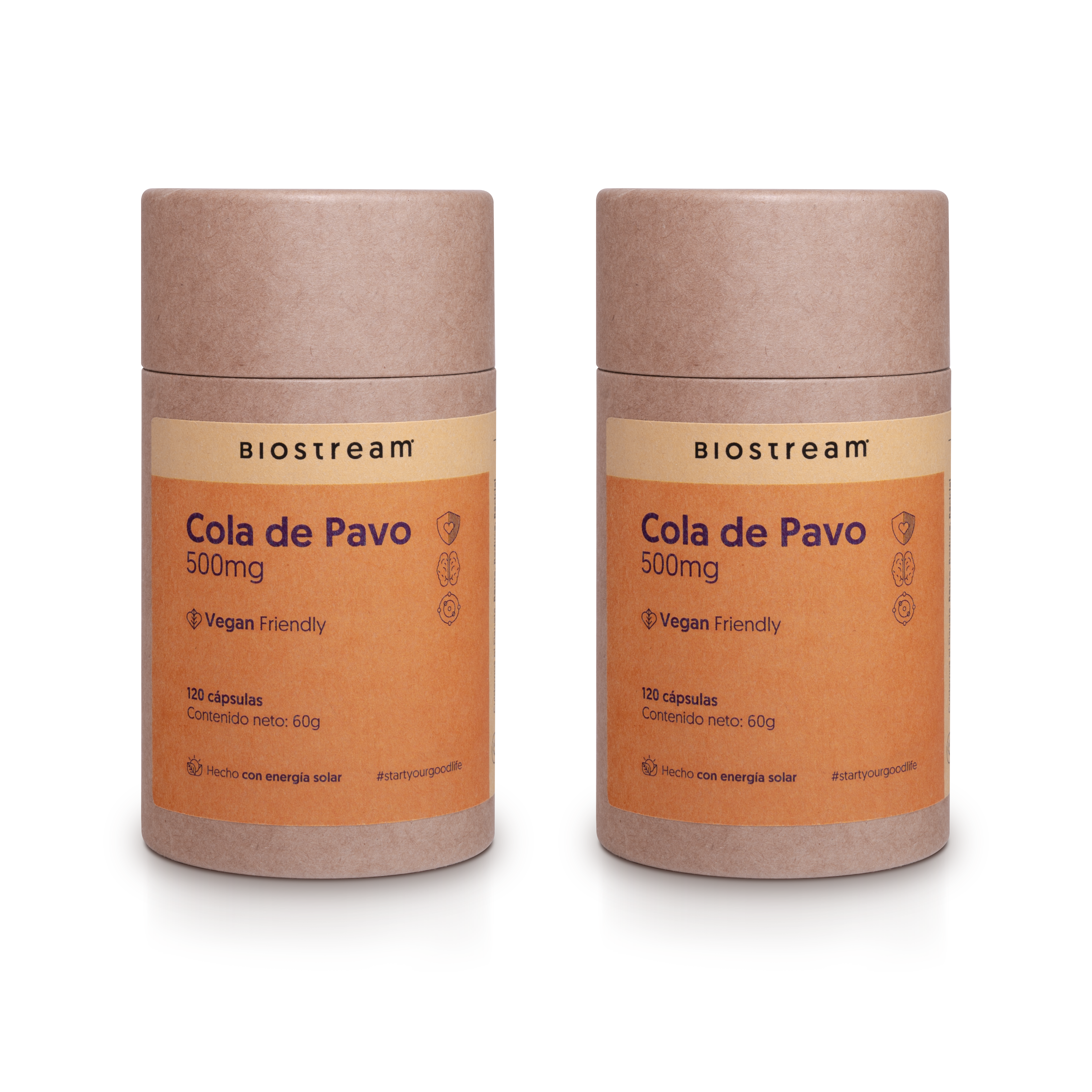 Hongo Cola de Pavo 500mg 120 Cápsulas Vegano — detalle | Casa Ikigai