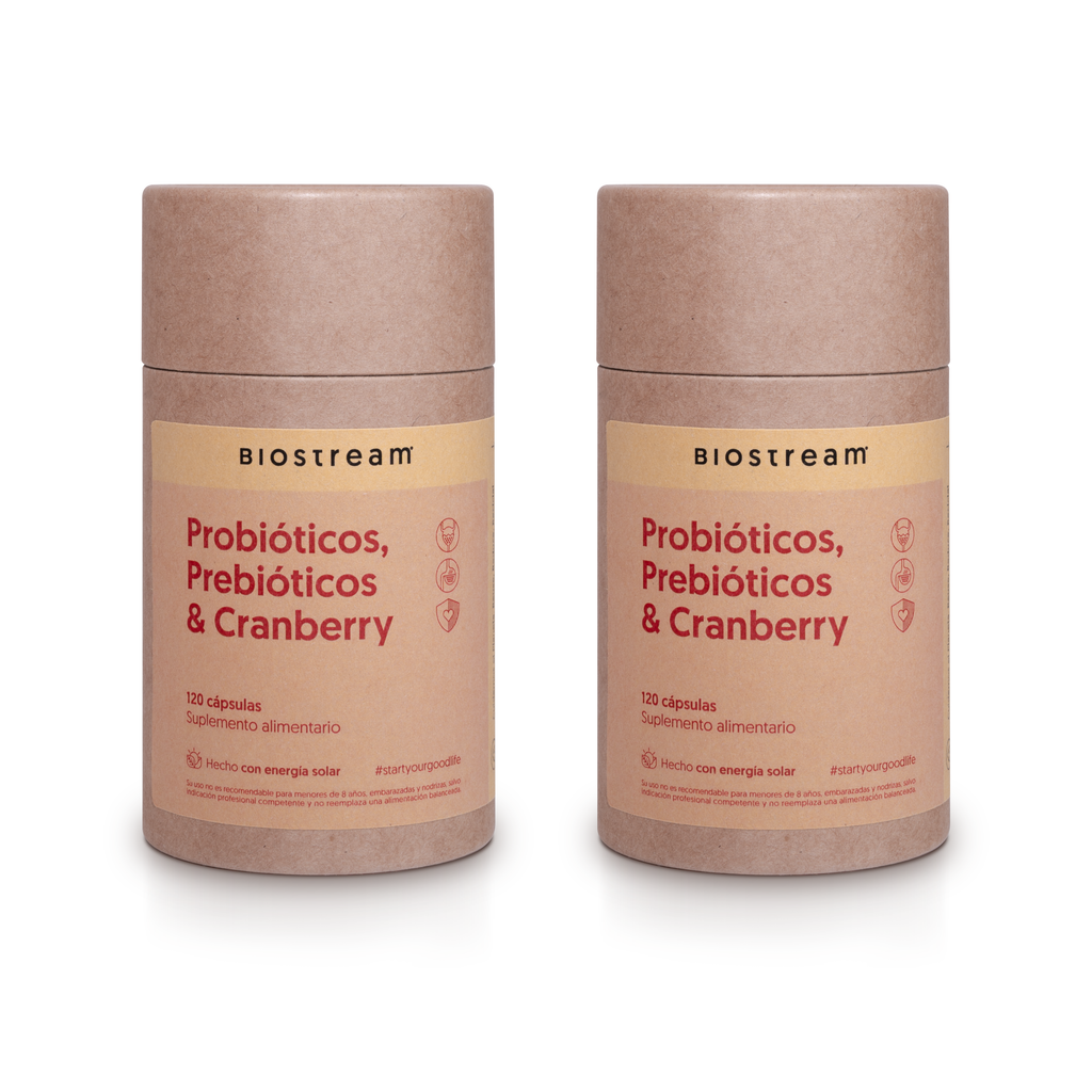 Probióticos, Prebióticos & Cranberry 120 Capsulas — detalle | Casa Ikigai