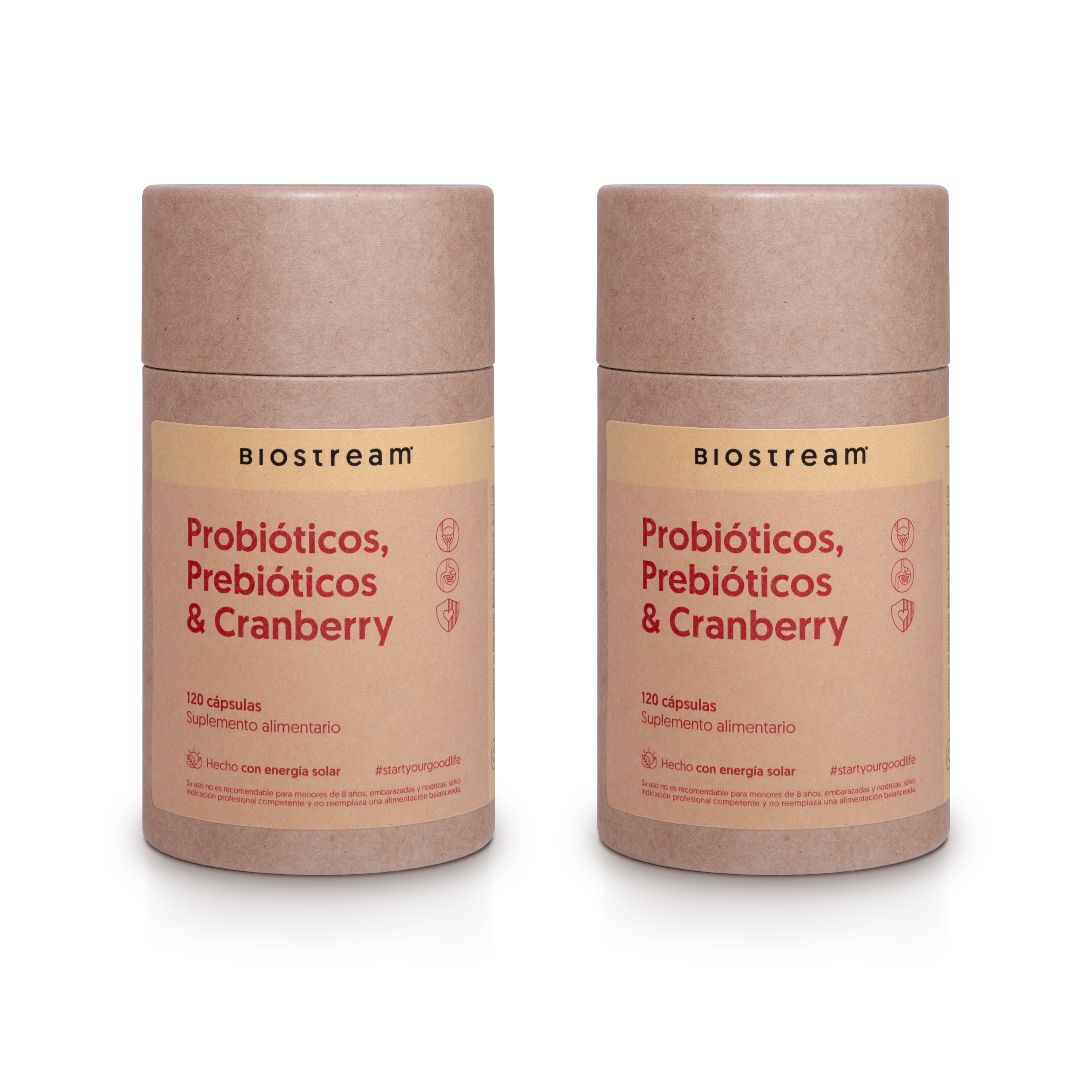 Probióticos, Prebióticos & Cranberry 120 Capsulas — detalle | Casa Ikigai
