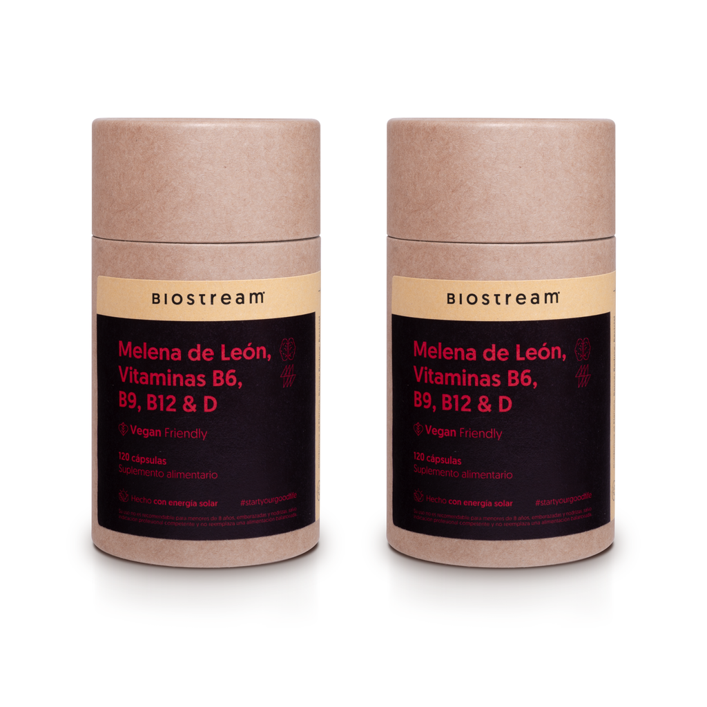 Melena de leon, Vitaminas B6, B9, B12 & Vitamina D 120 cápsulas Vegano — detalle | Casa Ikigai