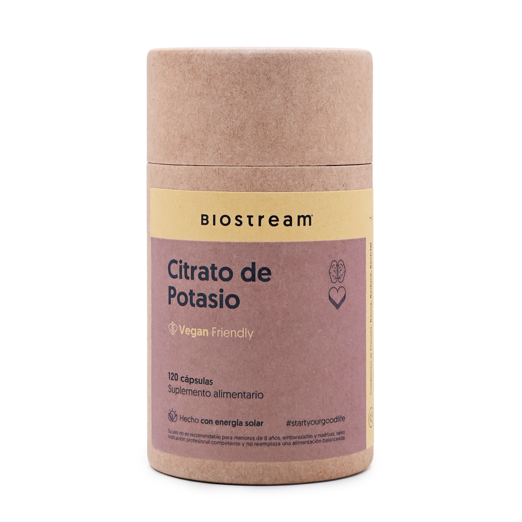 Citrato De Potasio 120 Cápsulas Vegano | Casa Ikigai