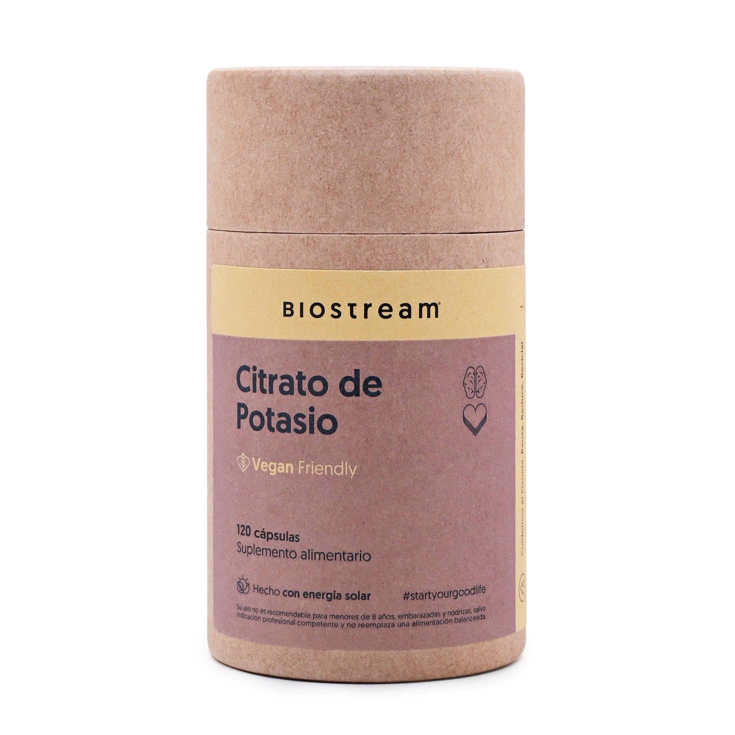 Citrato De Potasio 120 Cápsulas Vegano | Casa Ikigai
