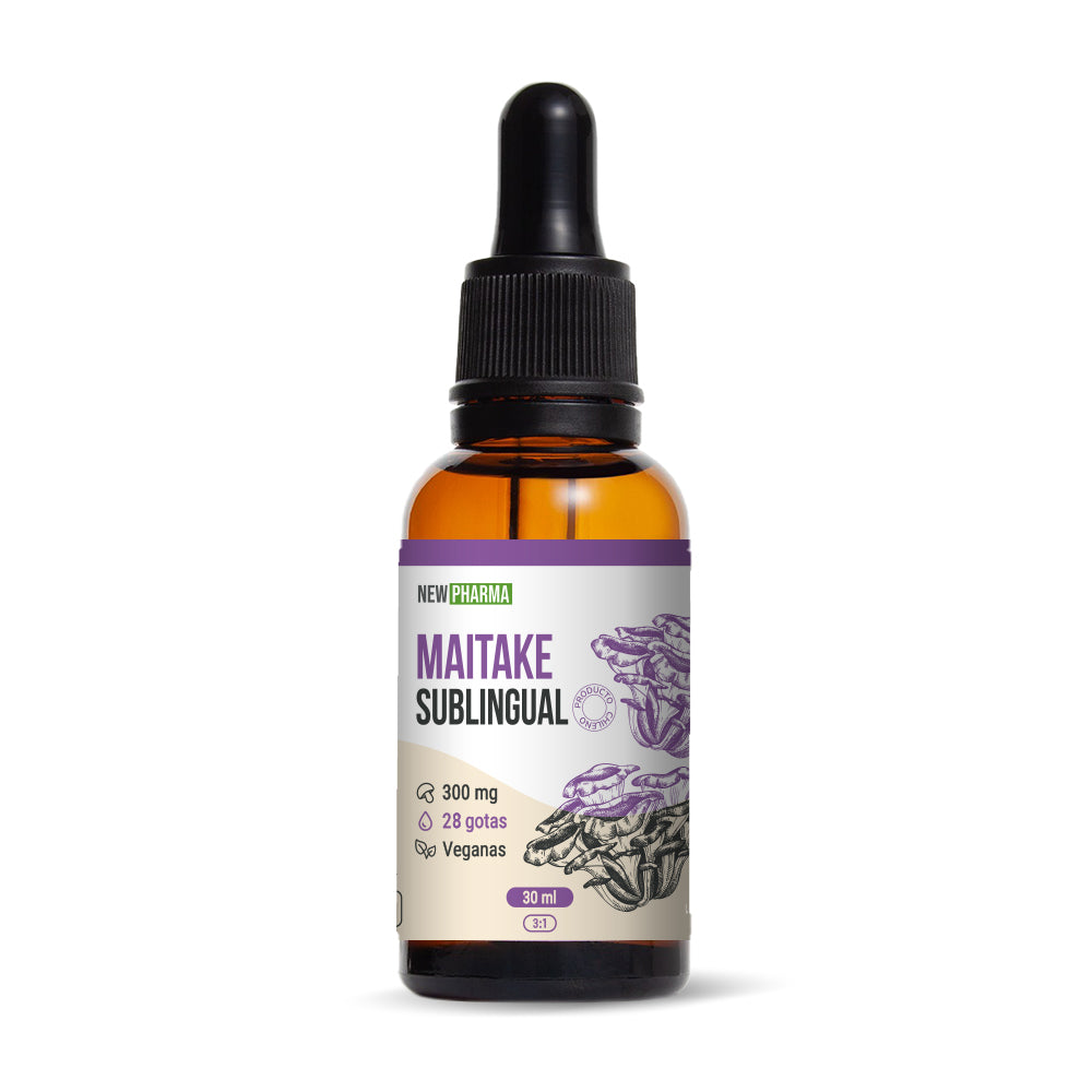 Maitake Sublingual 30 ml Concentración 3:1 - NewPharma | Casa Ikigai