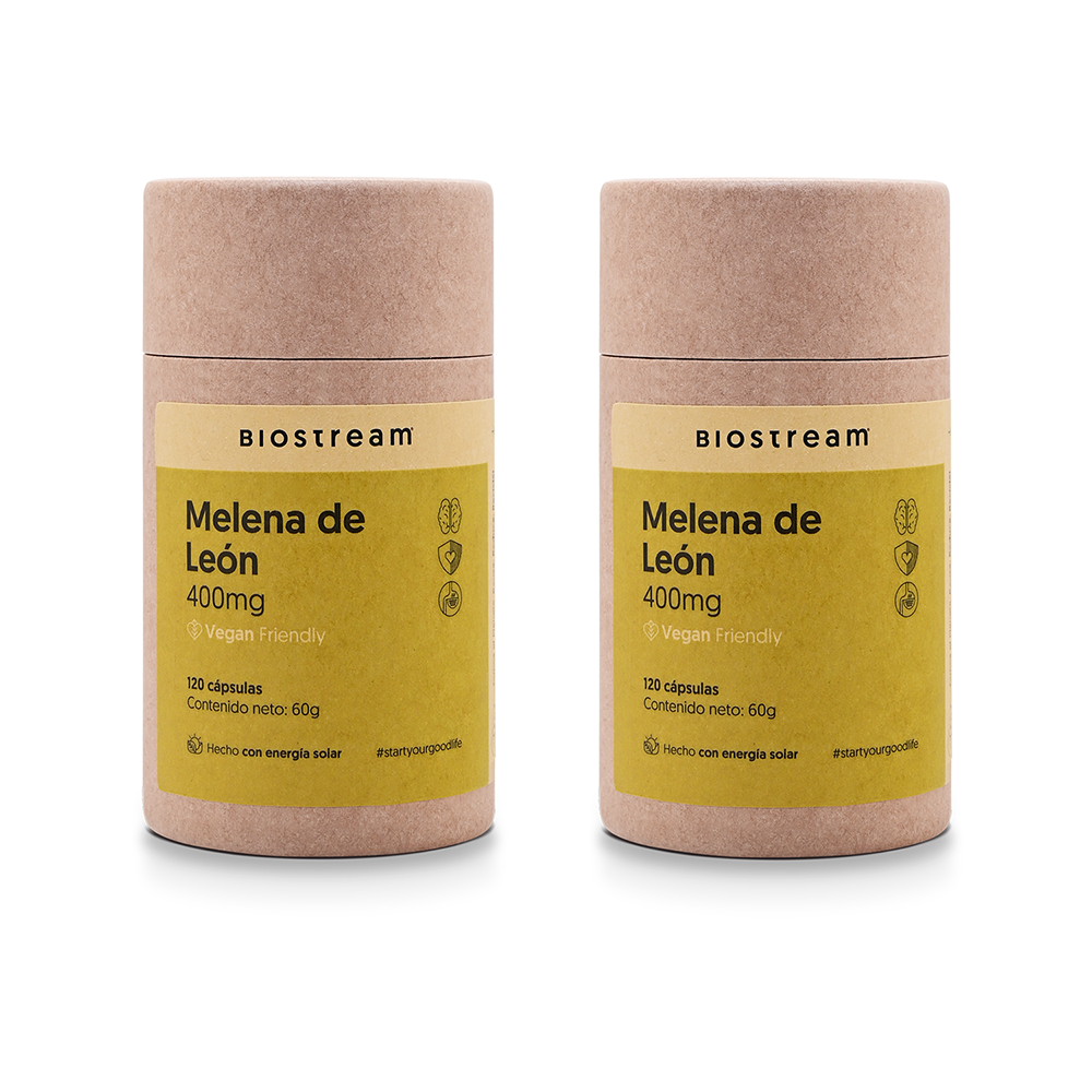 Hongo Melena de León 400mg 120 Cápsulas Vegano — detalle | Casa Ikigai