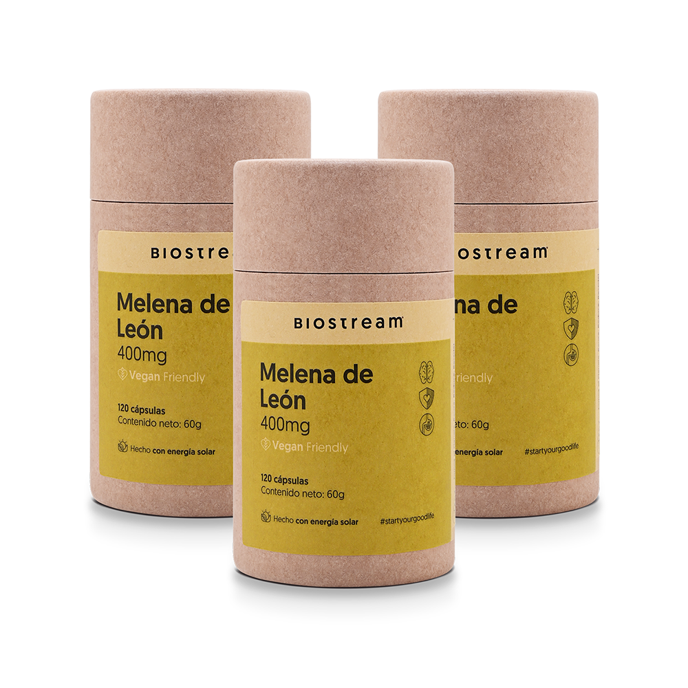 Hongo Melena de León 400mg 120 Cápsulas Vegano — detalle | Casa Ikigai