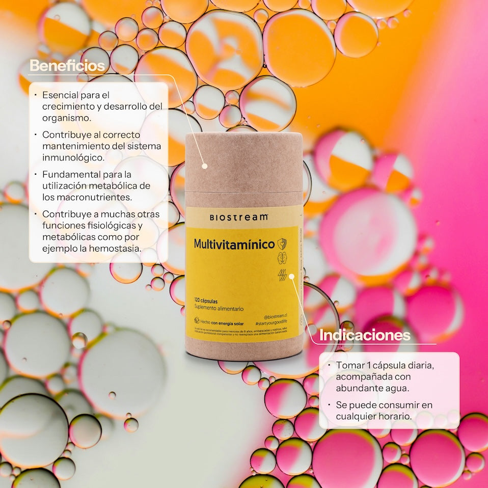 Multivitamínico 120 Cápsulas — detalle | Casa Ikigai