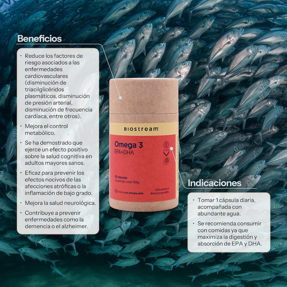 Omega 3 1000mg Epa + Dha 90 Cápsulas Blandas — detalle | Casa Ikigai