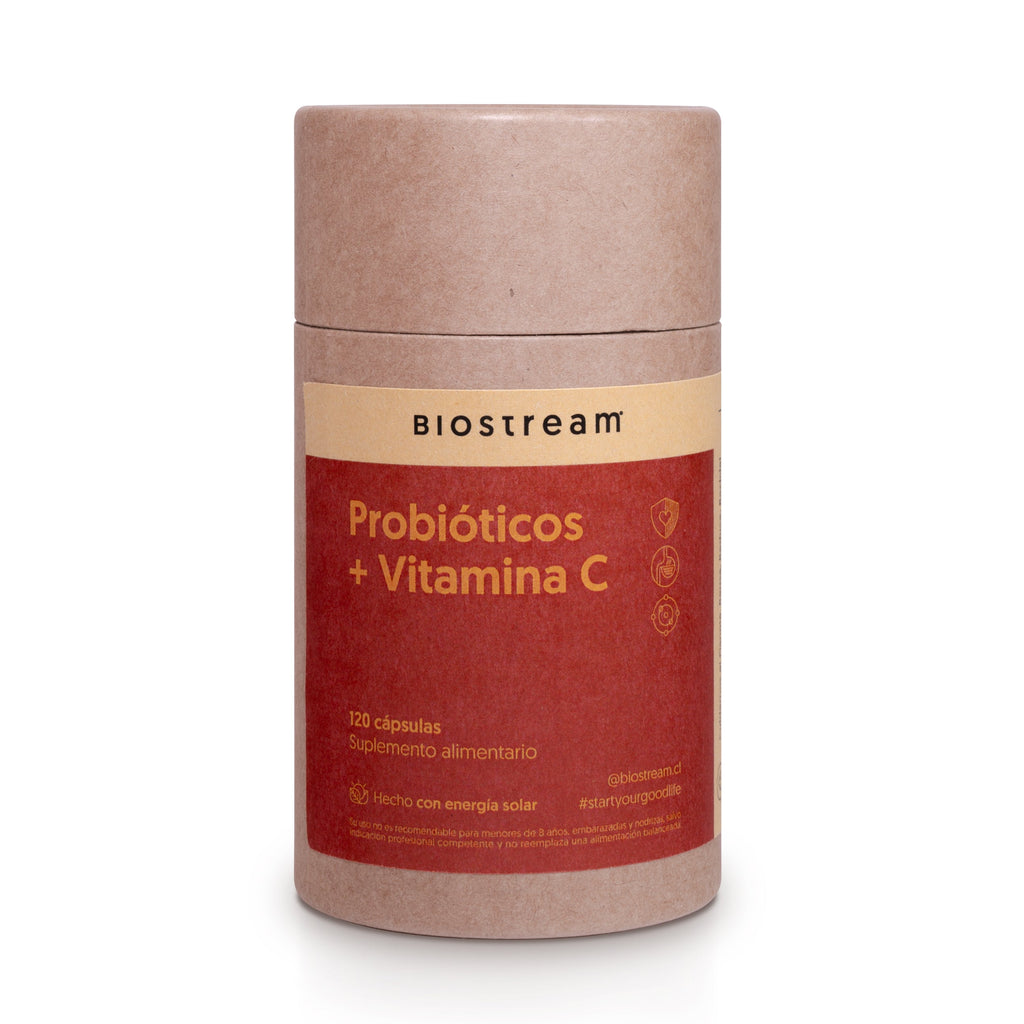 Probióticos + Vitamina C 120 Capsulas | Casa Ikigai
