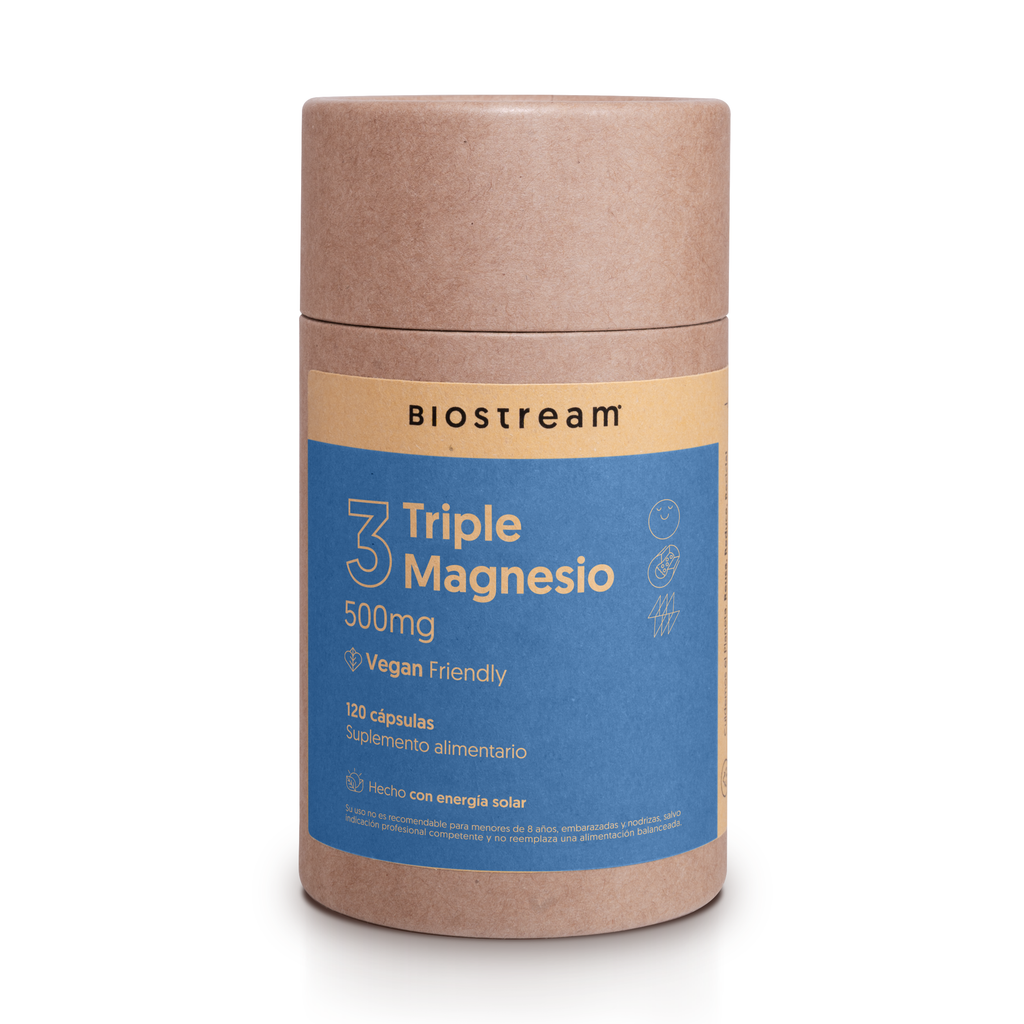 Triple Magnesio - Bisglicinato, Malato, Taurato 120 Cápsulas Vegano | Casa Ikigai