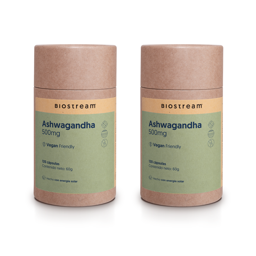 Ashwagandha 500mg 120 Cápsulas Vegana — detalle | Casa Ikigai