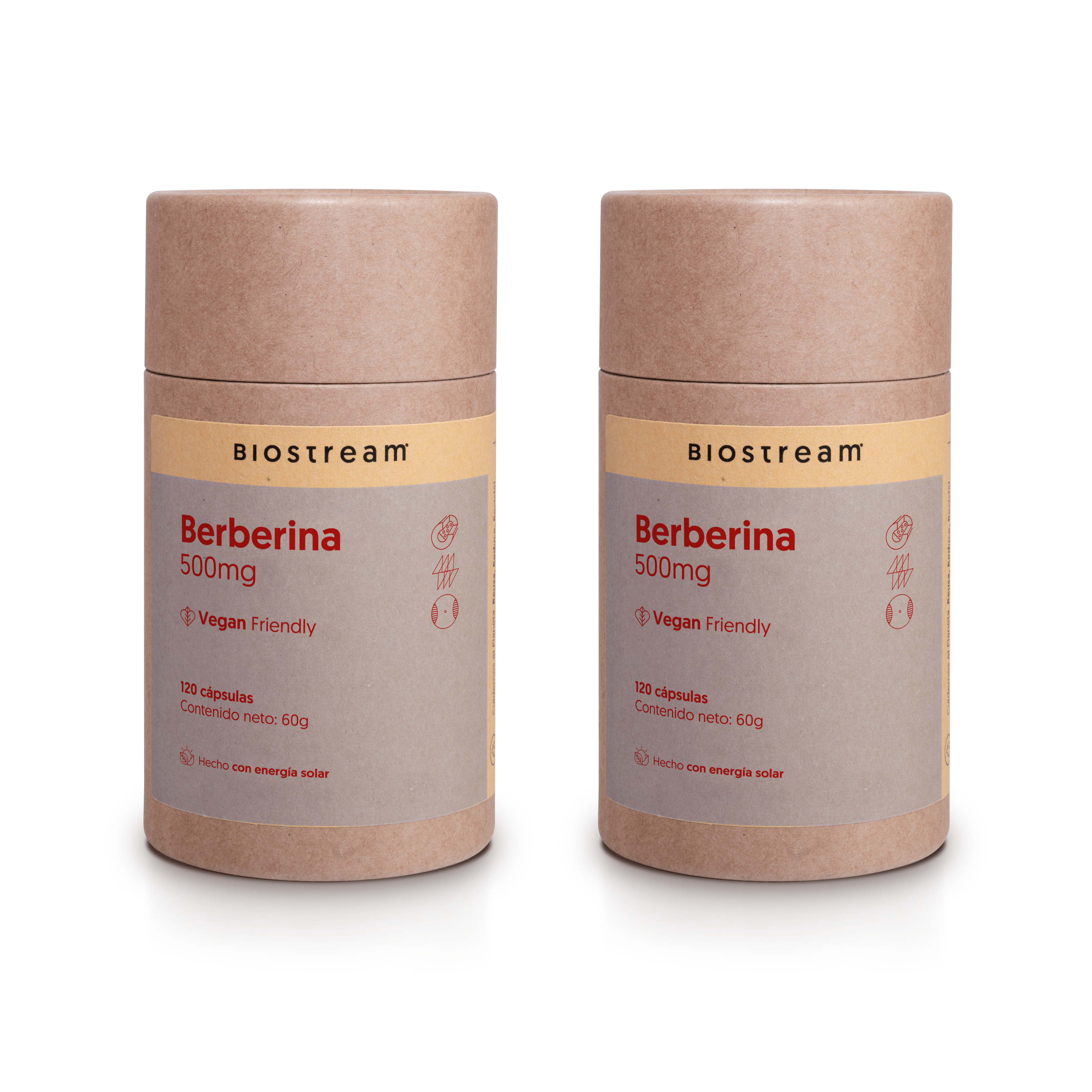 Berberina 500mg 120 Cápsulas Vegana — detalle | Casa Ikigai